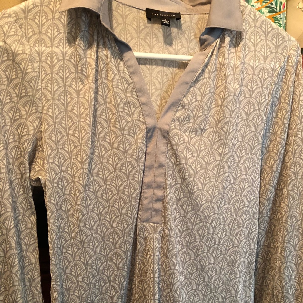 Grey Limited Long Sleeve Shirt Size S